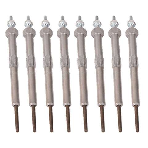 8 candelette per GM LMM LML LBZ Silverado Sierra Duramax 6.6L Diesel 12639701