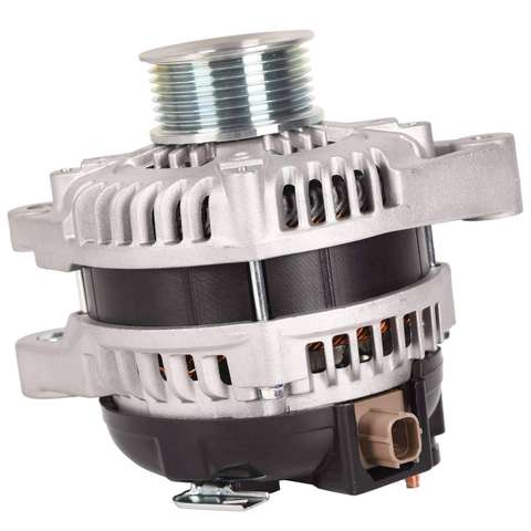 Alternátor 12 V 130 A s řemenicí overdrive pro Acura TSX 2009–2014 Honda Accord 2008–2012 2.4L CW, 7drážkový A0282A0022