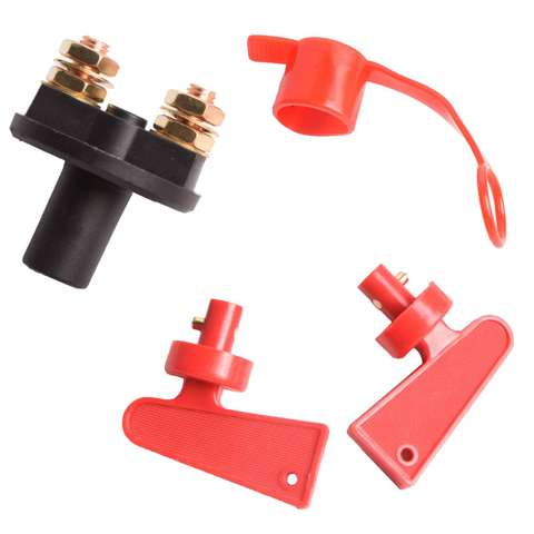 Hlavní odpojovač baterie 12 V/24 V, odpojení napájení pro auto, loď, dodávku a nákladní vůz A0408A0034